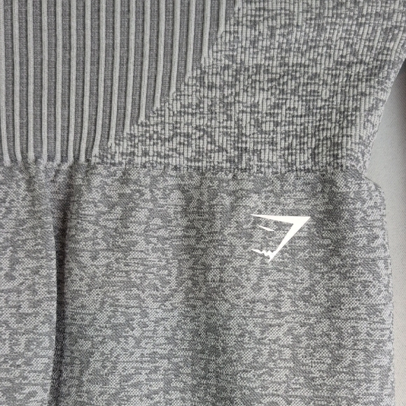 Gymshark Gray Leggings with Stretchy Fit and Elastic Waistband - Picture 6 of 8